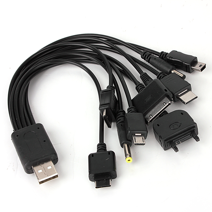 10 in 1 Universal USB Multi Charger Cable,Mobile Charger,Efficient ...