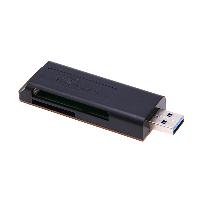 USB 3.0 Card Reader Supports SD/MMC/Micro SD/TF/CF/MD Memory Cards