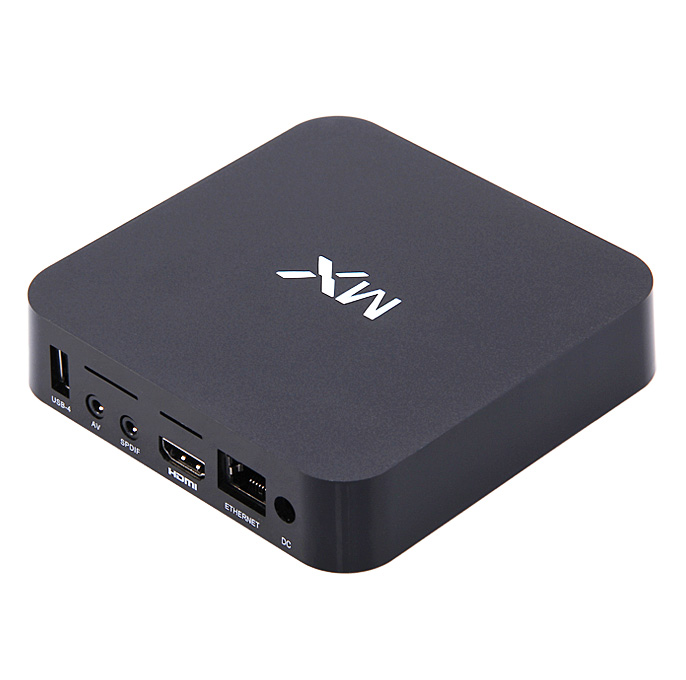 CMX AML8726-MX Android TV Box 1G/8G XBMC 1080P RJ45 AV Port - Black