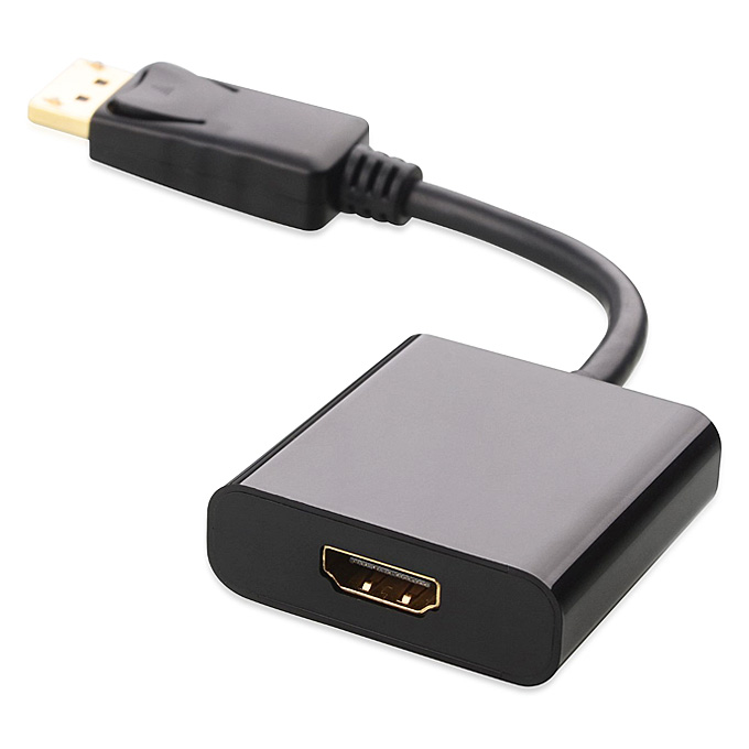 

DisplayPort DP Male to HDMI Female Adapter Converter Cable for PC
