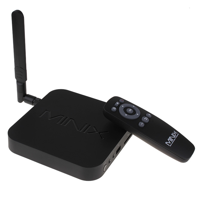 MINIX NEO X7 RK3188 Cortex A9 1.6GHz Quad Core Android 4.2.2 Mini TV BOX HDMI HDD Player 2G/16G Bluetooth V4.0 External WiFi Antenna - Black
