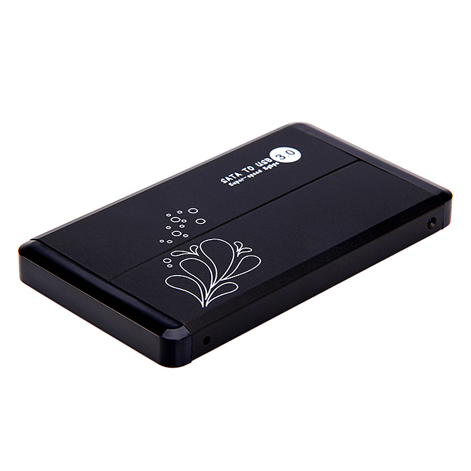 

2.5" HDD Case USB 3.0 to SATA to Serial ATA HDD Converter Support 3TB - Black