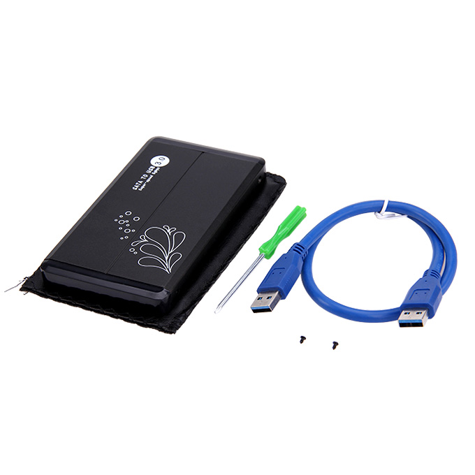2.5" HDD Case USB 3.0 to SATA to Serial ATA HDD Converter