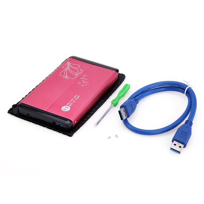 2.5" HDD Case USB 3.0 to SATA to Serial ATA HDD Converter