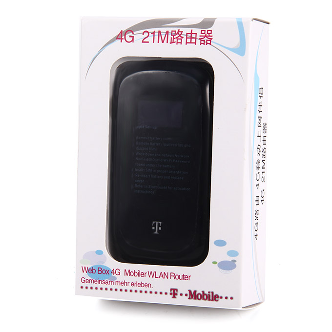 T-Mobile 4G Mobile Hotspot WCDMA 2100MHz Portable WLAN WiFi Router