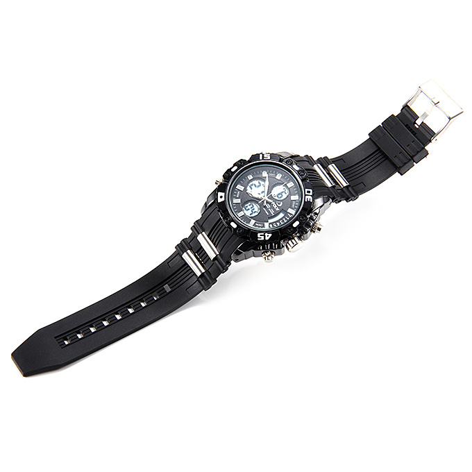 Hpolw 610 LED Analog-Digital Quartz Sport Wrist Watch for Man