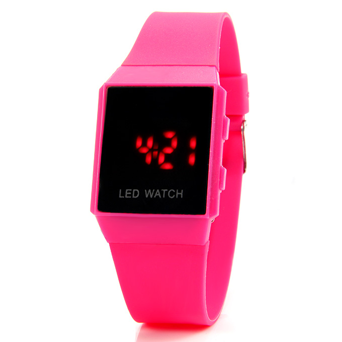 led watch pink