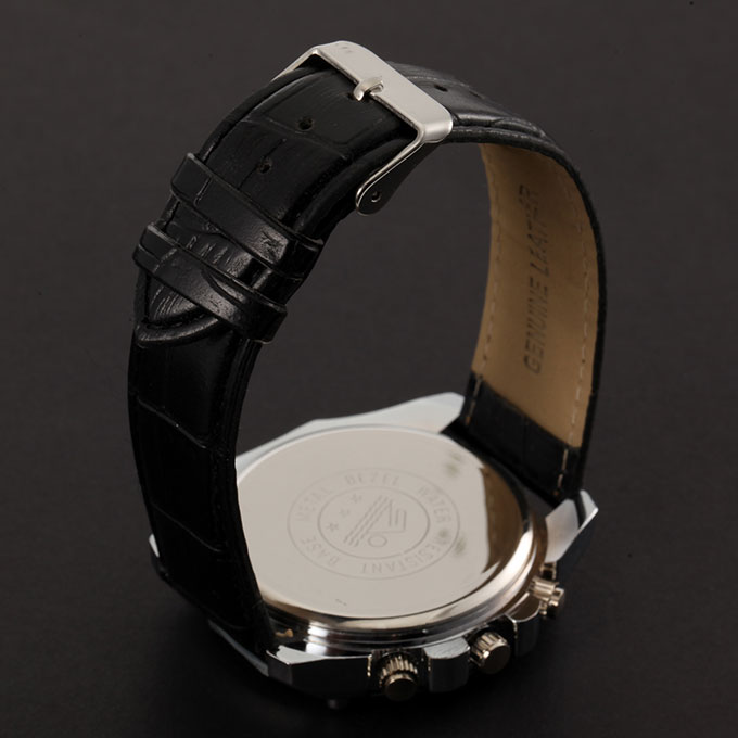 新作 Men's Z-804 ZHONGYI Fashion Quartz Analog Band PU Dial White その他