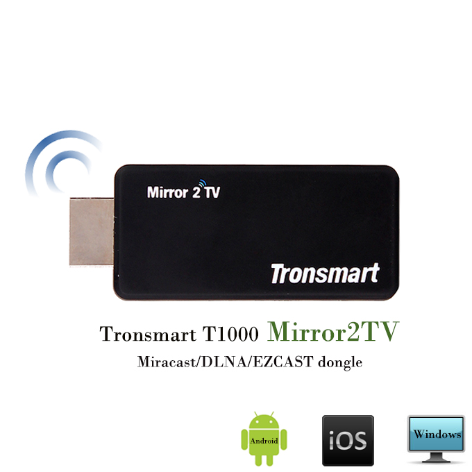 Tronsmart T1000 Mirror2TV Wireless Display HDMI Adapter Dongle Support Miracast/DLNA/EZCAST/AirPlay