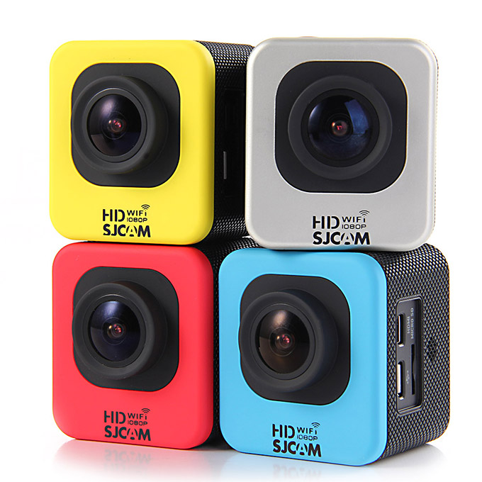 SJCAM M10 WiFi Action Camera Mini Cube 12MP 1080P NTK96655 Red