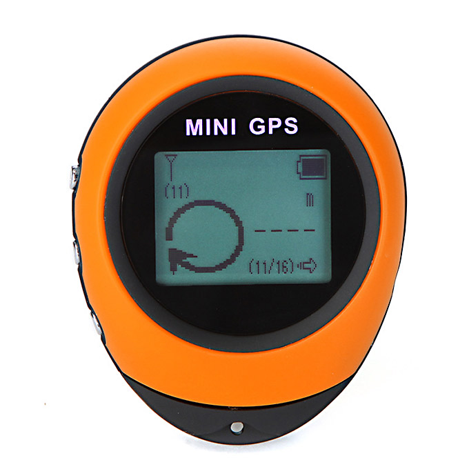 Pogo stick spring øve sig Spænding Newest 24 POI PG03R Handheld Keychain Mini GPS Receiver Navigation