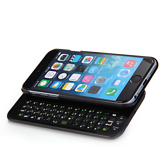 Wireless Bluetooth Keyboard Sliding Slide Out Keyboard Case Cover