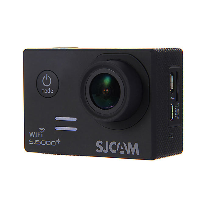 SJCAM SJ5000 Plus Ambarella A7LS75 16MP 1080P 60FPS WiFi Action Camera 1.5 Inch 170 Degrees Wide Angle Lens Diving HD Camcorder Car DVR - Black