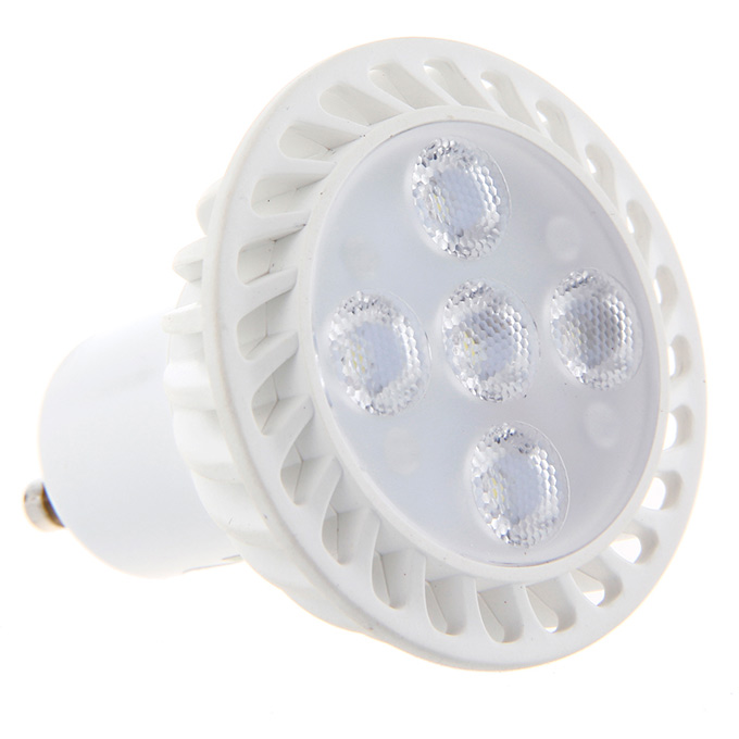 6W U10 5LEDs Spot Light Downlight Lamp Bulb AC100-240V10pcs