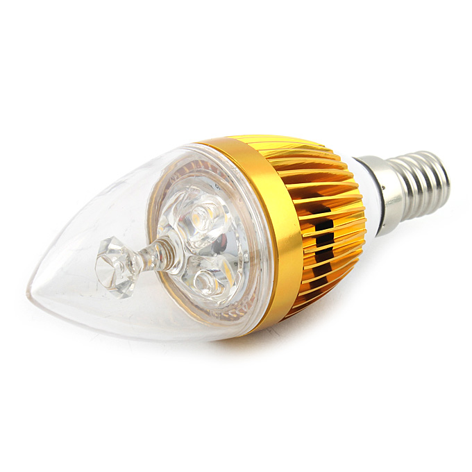 3W E14 Home Bougie Ampoule Lampe LED AC 85-265V (6pcs)