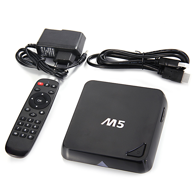 M5 Amlogic S805 Android 4.4 TV Box 1G/8G WIFI H.265/HEVC DLNA