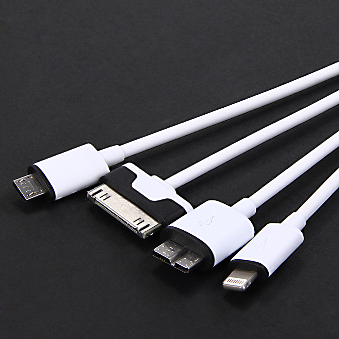 USB / 8 Pin / 32 Pin Charging Cable for iPhone iPad Samsung S5