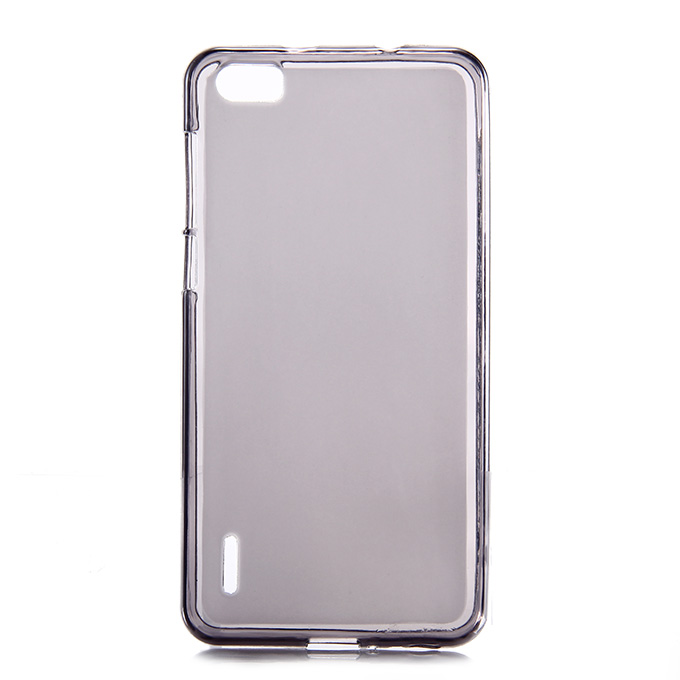 

High Quality Protective Silica Gel Case Soft Back Cover for HUAWEI Honor 6 - Transparent
