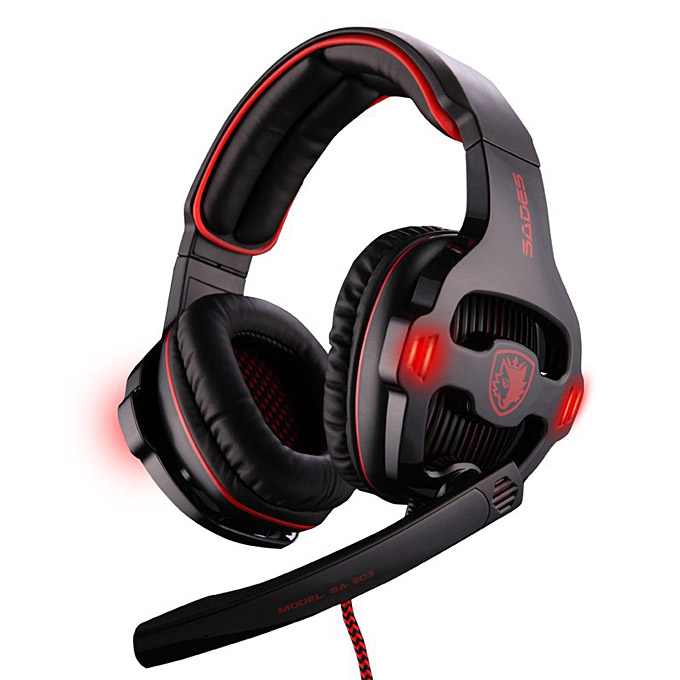Sades Sa 903 Wired Usb Gaming 7 1 Sound Channel Headphone With Mic