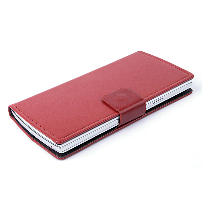 Protective Hard Cover Flip Stand Leather Case for Leagoo Lead 7