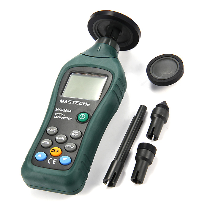 PEAKMETER PM6208A Tipo di contatto Contagiri digitale Tester
