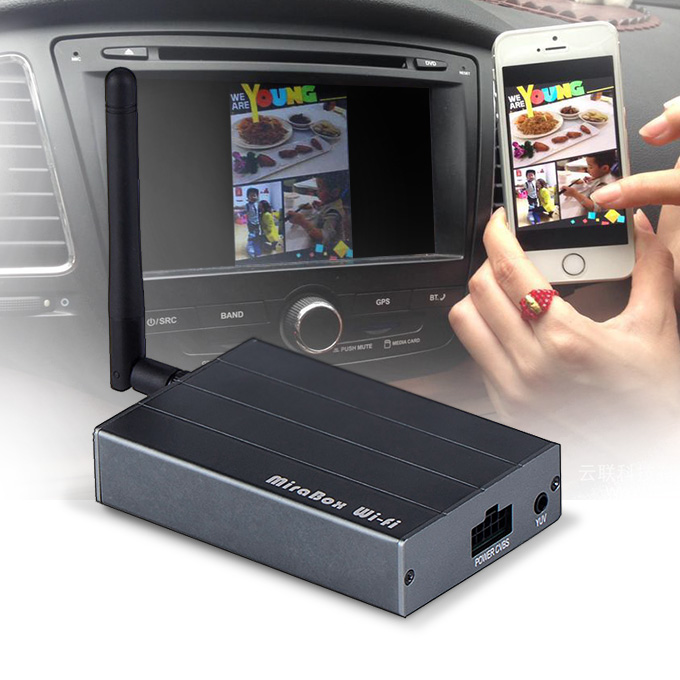 Car Wireless Mirabox WiFi AirPlay MiraCast for iPhone &amp; Android