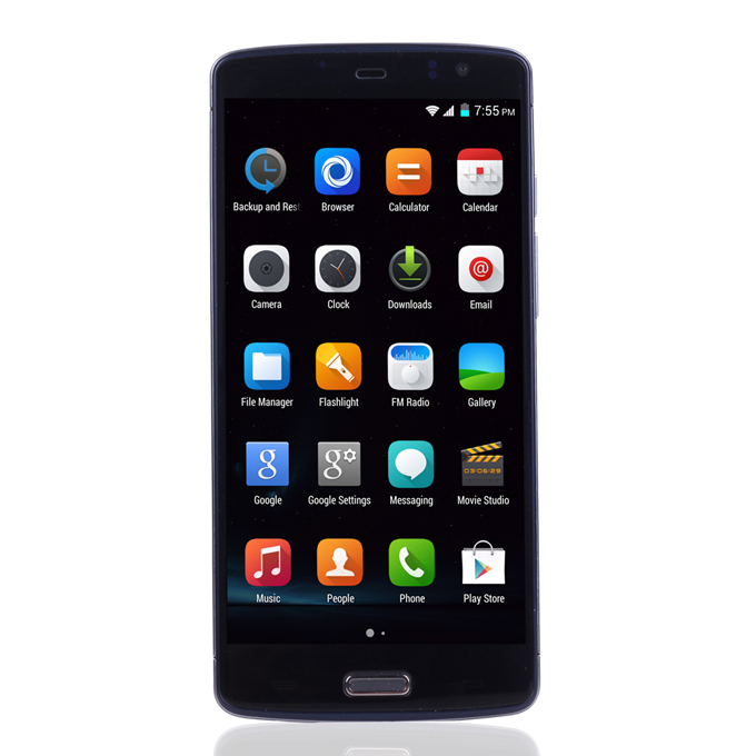 ECOO E04 PLUS 5.5inch FHD 3GB 16GB 4G Android 4.4 Smartphone MTK6752 Octa Core 1.7 GHz 16.0MP Miracast Fingerprint ID- Dark Blue