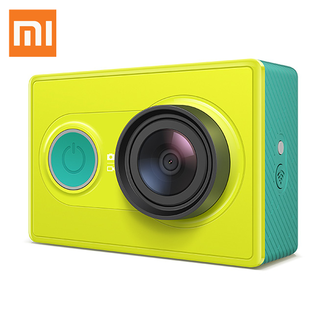 Original Xiaomi Yi Action Camera con funda impermeable Kingma - Verde
