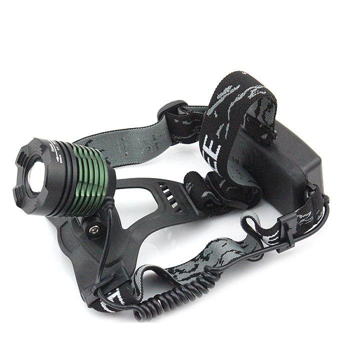 ESMART XMLT6 Mechanical Zoom LED Headlights Green Lantern Style