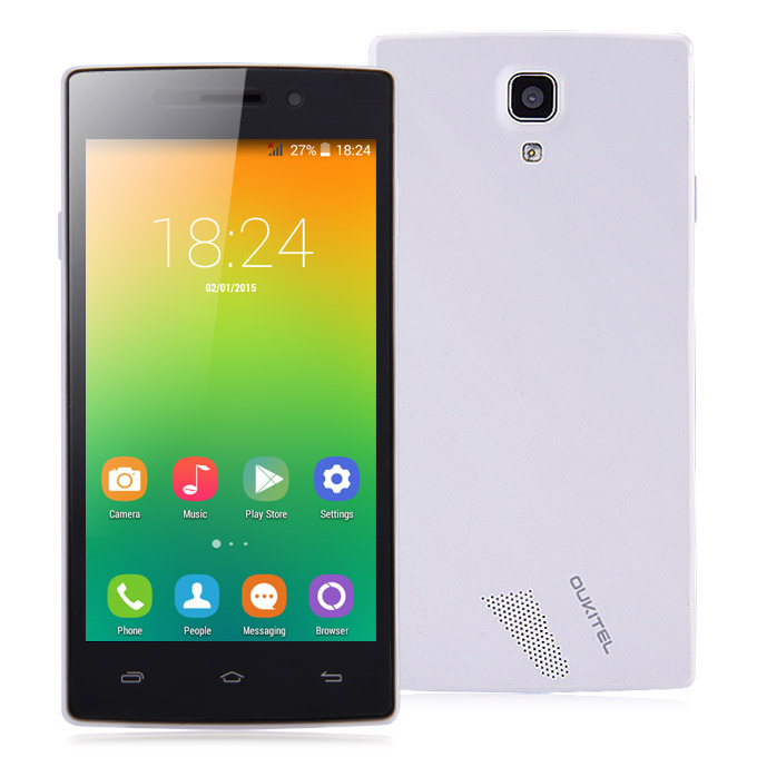 OUKITEL Original One 4 5 Inch IPS MTK6582 Android 4 4 Smartphone