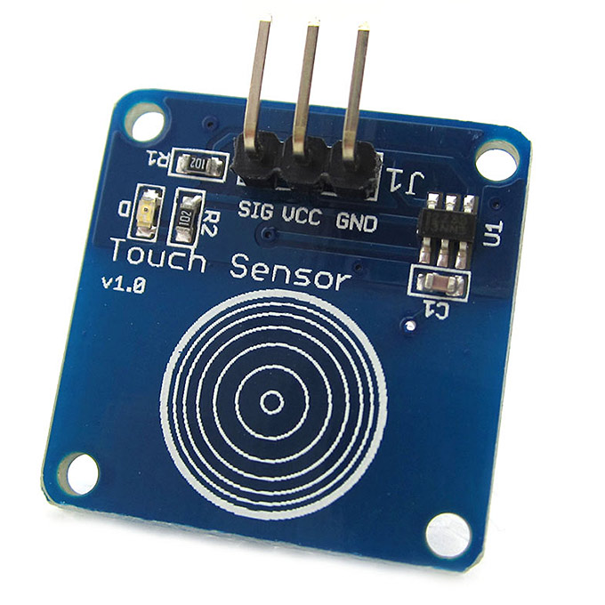

Arduino Digital Touch Sensor Capacitive Touch Switch Module Compatible With RPi / STM32