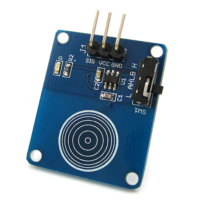 

Arduino Digital Capacitive Touch Sensor Switch Module Toggle Mode Compatible With RPi/STM32