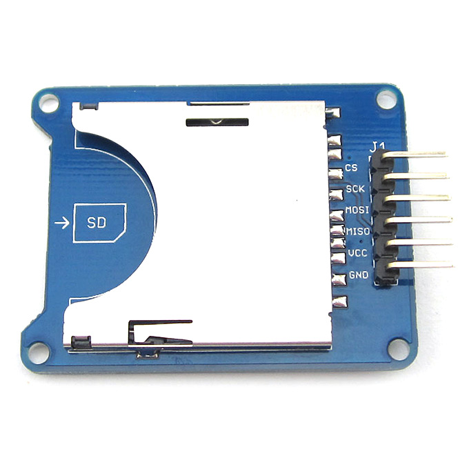 

Arduino SPI SD TF Card Adapter v1.0 Module 3.3V/5V Compatible With RPi/STM32