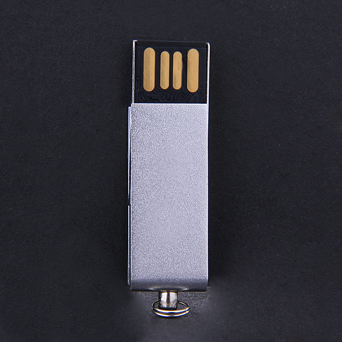 4GB Aluminum Alloy Revolving U Disk