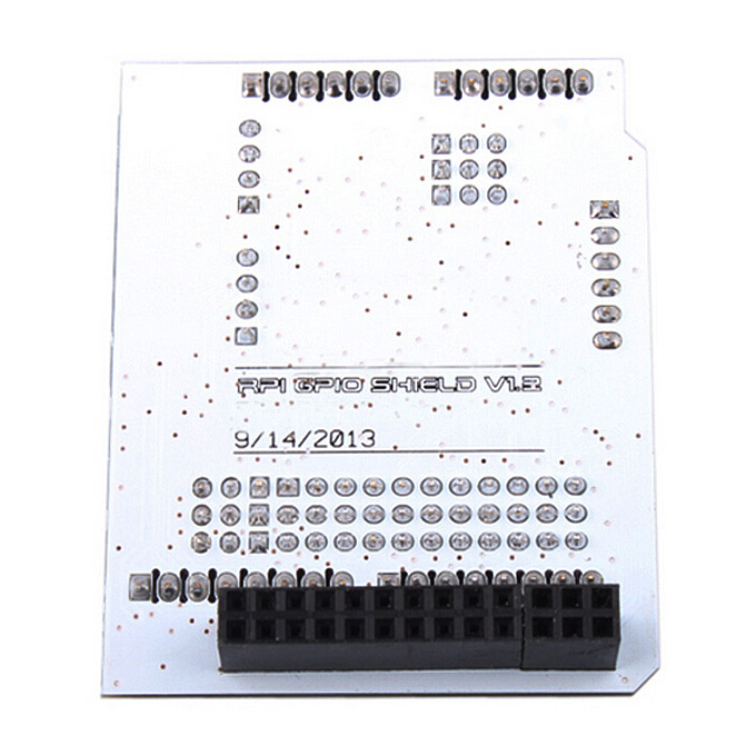 Rpi Gpio Shield For Raspberry Pi Arduino White 2047