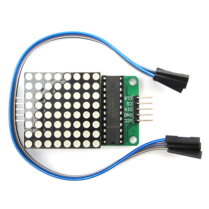 Red MAX7219 dot matrix module Arduino microcontroller module DIY KIT