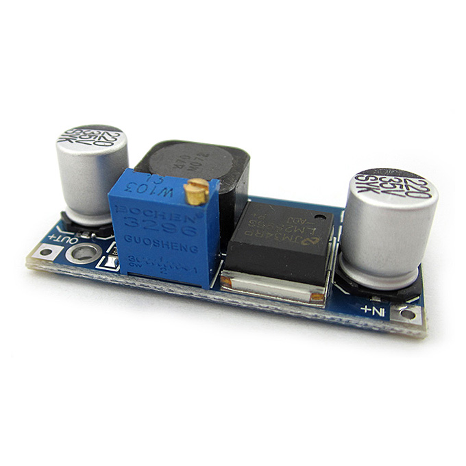 LM2596 DCDC Voltage Stabilizer Regulator Module 5V/12V/24V Adjustable