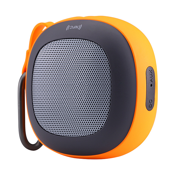 

Nillkin Stone Outdoor Portable Mini Wireless BT4.1 Speaker Built-in Mic Support NFC Handfree - Orange