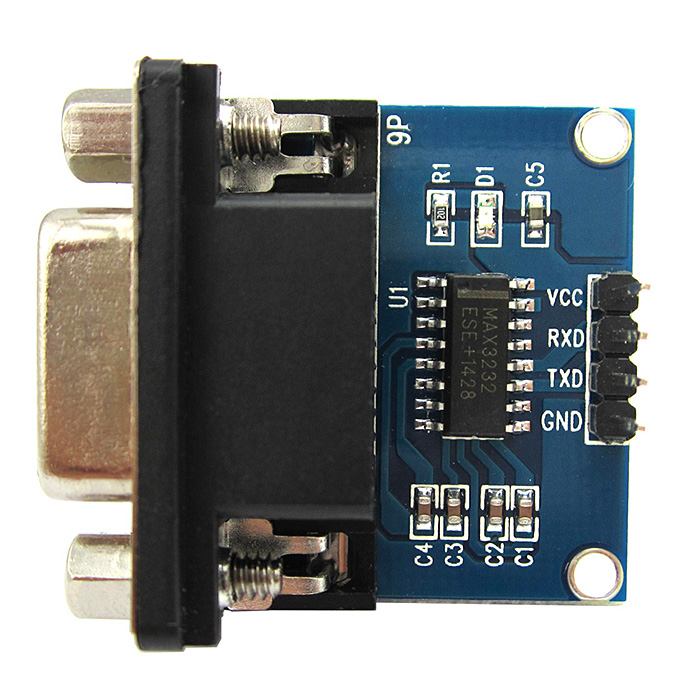 RS232 To TTL Female Serial Max3232 To TTL Serial Module With Indicator Lamp