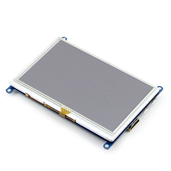 

5 Inch Resistive Touch Screen LCD(B) HDMI USB Interface For Raspberry Pi/BB BLACK/Banana Pi Mainboard/PC