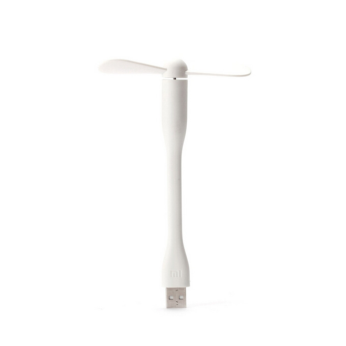 

Original Xiaomi Portable USB Mini Fan Ultra-silenced Detachable Adjustable Fan For Laptop Powerbank USB Devices - White