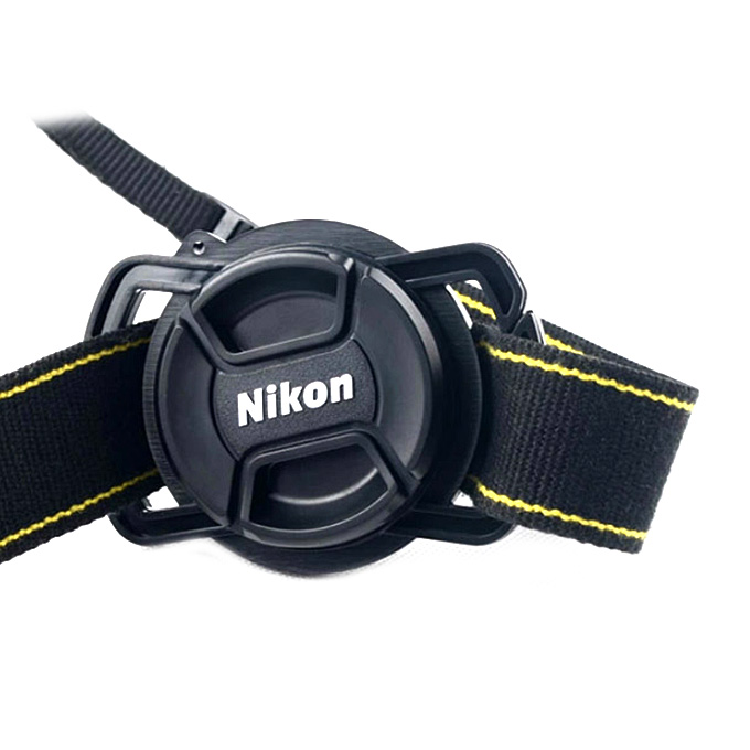 Universal Accessories Camera Lens Cap Keeper Neck Strap Holder