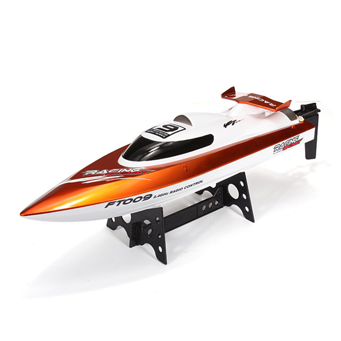 

FT009 RC Yacht 2.4G 4CH 30KM/H High Speed Racing Boat With Water Cooling Function - Orange