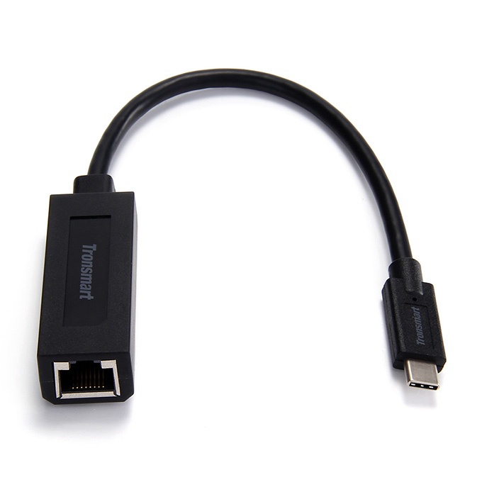 Tronsmart USB3.0 τύπου C αρσενικό σε προσαρμογέα RJ45 για Windows / Mac / Google Chrome OS
