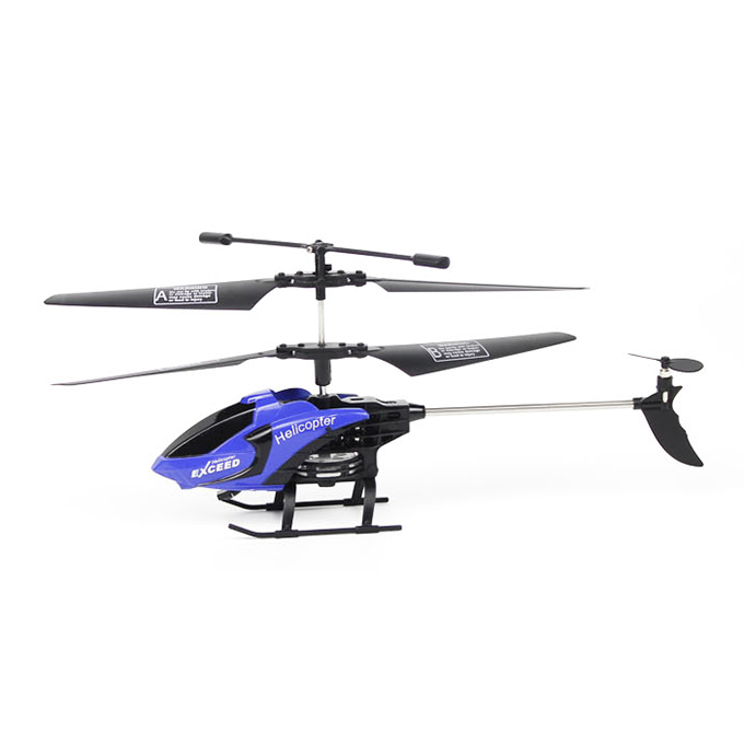 

FQ777-610 AIR FUN 3.5CH Infrared Control Helicopter RC Copter With Gyro RTF - Black + Blue