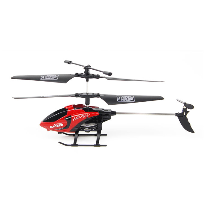 

FQ777-610 AIR FUN 3.5CH Infrared Control Helicopter RC Copter With Gyro RTF - Black + Red