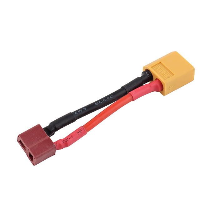 XT60 Female To Male TConnector /Adapter Deans Style 5CM 14AWG RC Plug
