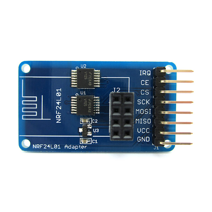 

2.4GHz Wireless Transceiver NRF24L01 Adapter Module 3.3V / 5V Compatible With Arduino