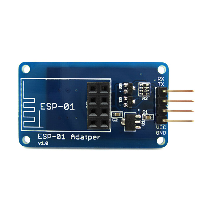 

ESP8266 Serial Wifi Wireless ESP-01 Adapter Module 3.3V / 5V Compatible With Arduino