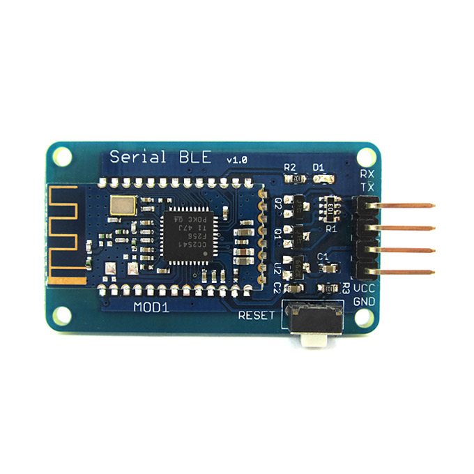 

Wireless Serial BLE Bluetooth V4.0 Transceiver Module Compatible with 3.3V / 5V for Arduino